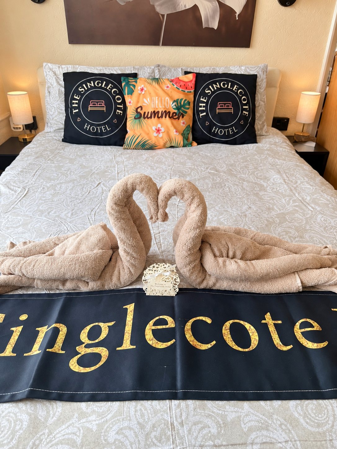 Superior kingsize room at The Singlecote